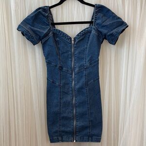Forever 21 Blue Denim Mini Dress